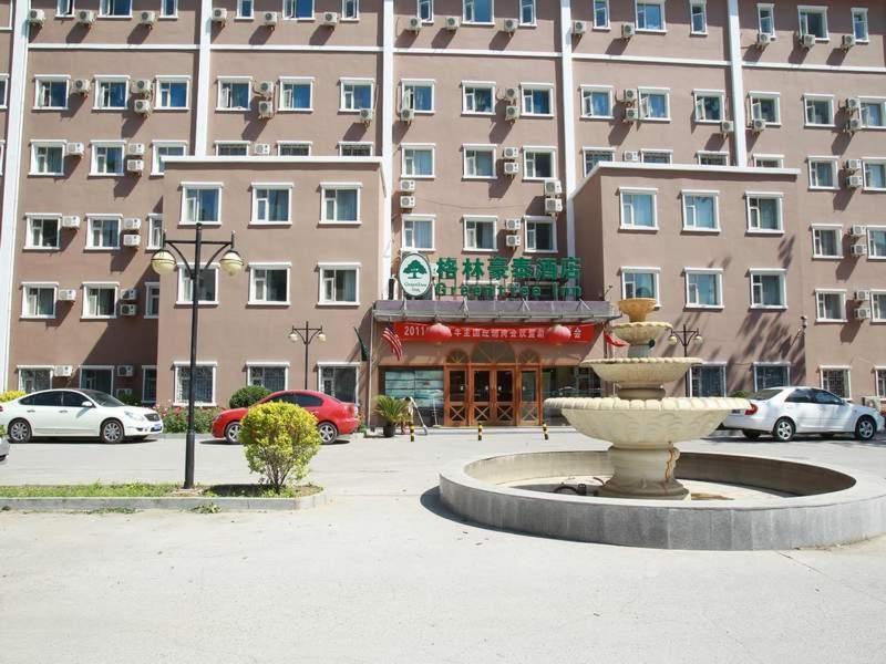 Greentree Inn Beijing National Stadium Hotel Peking Exterior foto